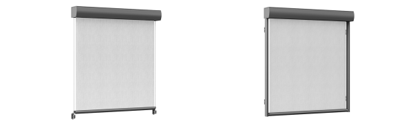 Varisol F411 / F412 Senkrechtmarkise mit Seil- oder Schienenführung